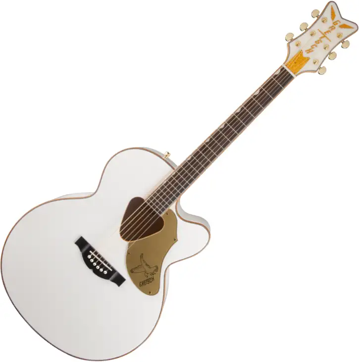 Gretsch G5022 CWFE Rancher White elektroakustisk gitarr