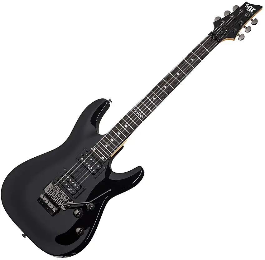 Schecter SGR C-1 FR Gloss Black Elektrisk gitarr