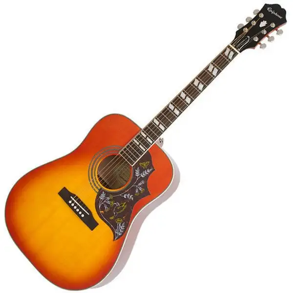 Epiphone Hummingbird Studio Faded Cherry elektroakustisk gitarr
