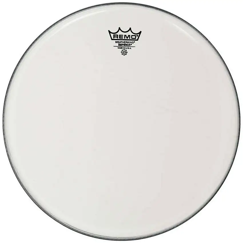 Remo BE-0208-00 Emperor Smooth White 8" Trumhuvud