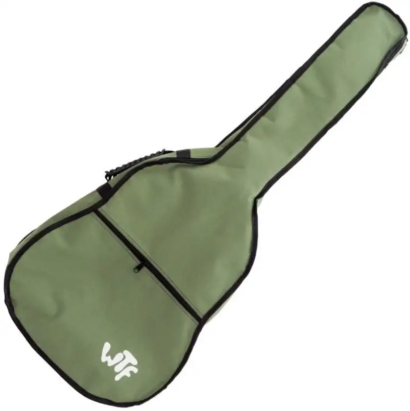 WTF DR05 Gigbag för akustisk gitarr Green Multi