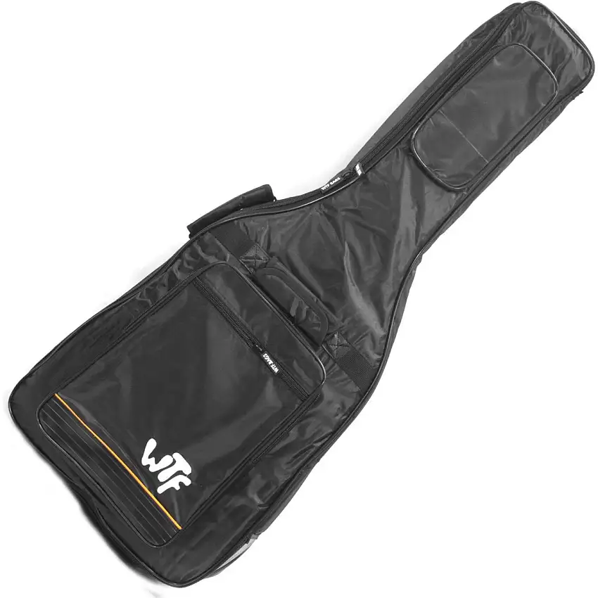 WTF DR25 Gigbag för akustisk gitarr Black