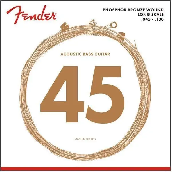 Fender Bass Guitar Akustiska bassträngar
