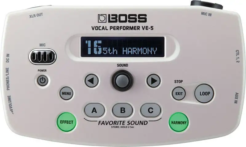 Boss VE 5 WH Vocal Performer Vokalprocessor