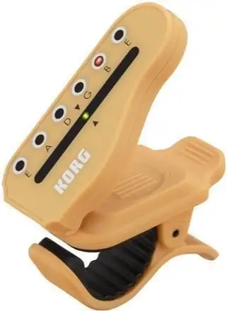 Korg HEADTUNE Guitar Clip stämskruvar
