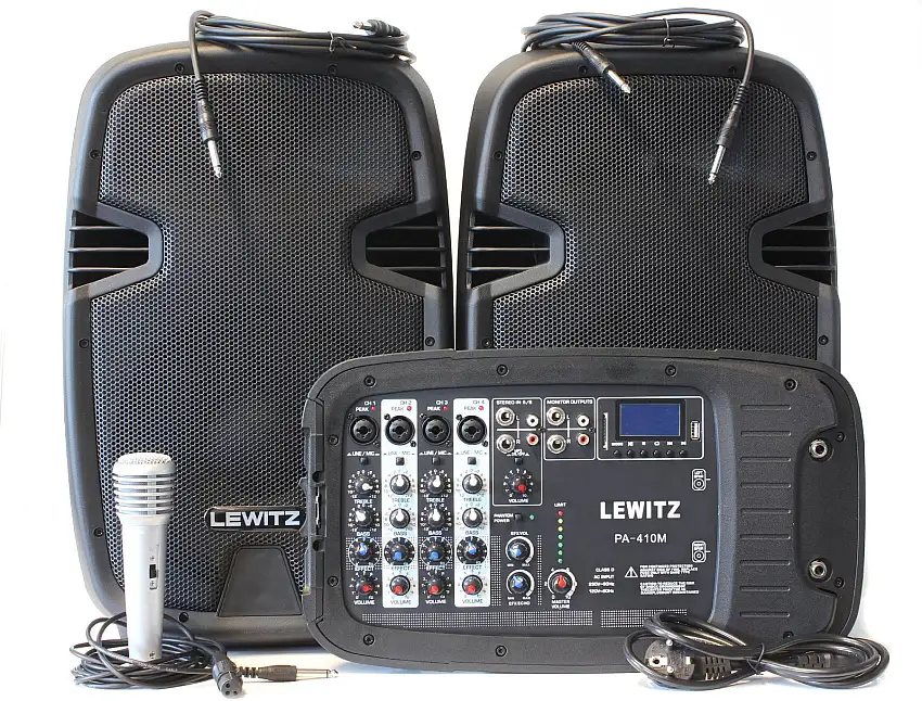 Revoltage PA 410 M Bärbart PA-system