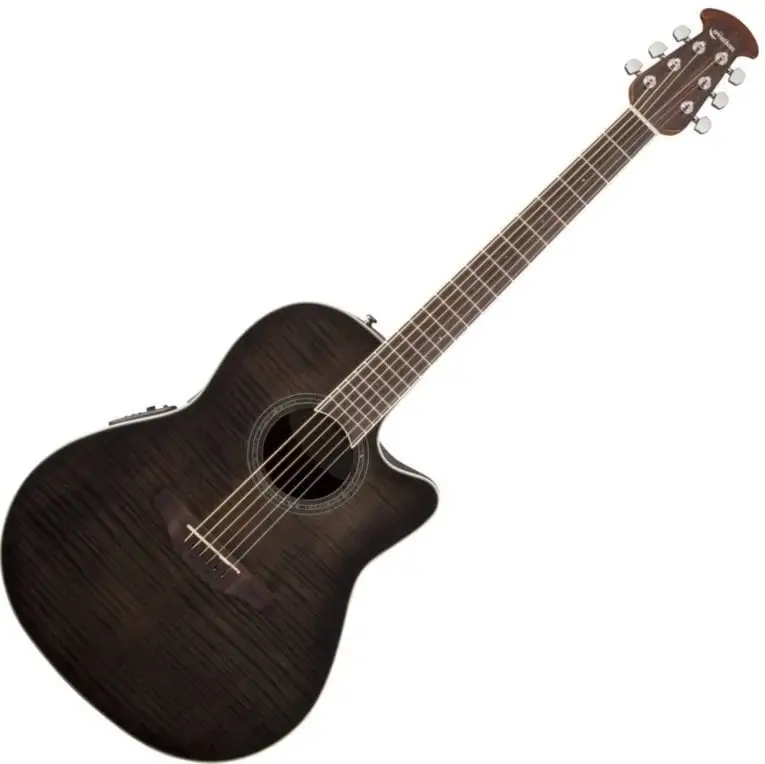 Ovation CS24P-TBBY Celebrity Standard Plus Transparent Black Elektroakustisk gitarr