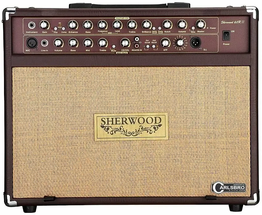 Carlsbro Sherwood 60 Kombi för akustisk och elektrisk gitarr