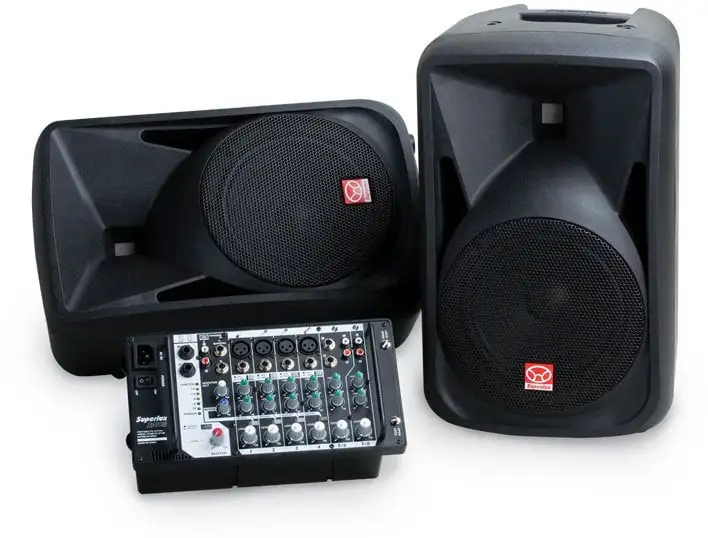 Superlux SP108 Bärbart PA-system