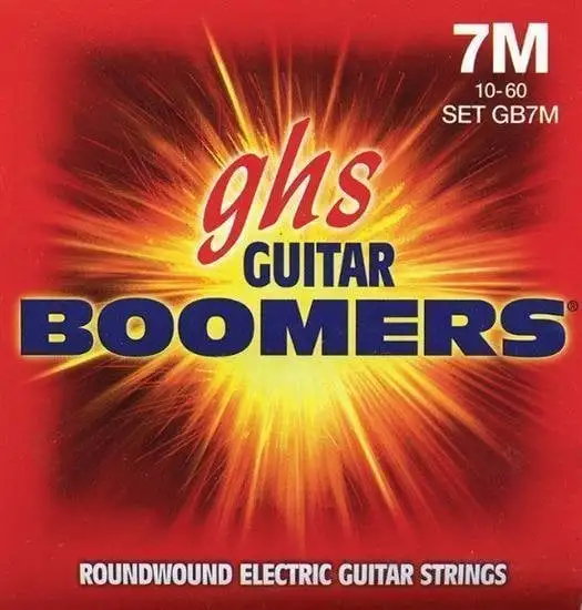GHS GB7-M Boomers 7-String Medium E-gitarrsträngar
