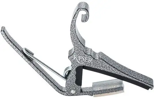 Kyser Capo Quick-change Acoustic Silver Vein Akustisk gitarr Capo