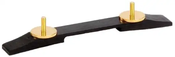 Gretsch Bridge Base Space Control/Roller Ebony & Gold Gitarrbro