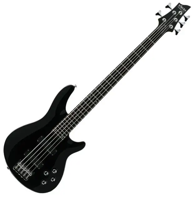 Schecter Omen 5 Black 5-strängad basgitarr