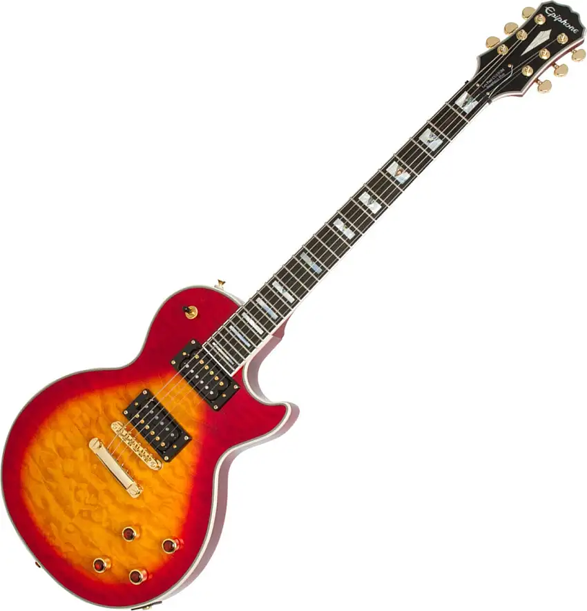 Epiphone Prophecy Les Paul Custom Plus GX Outfit Heritage Cherry Sunburst Elektriska gitarrer