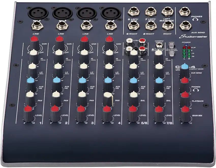 Studiomaster C2S-4 USB Mixningsbord