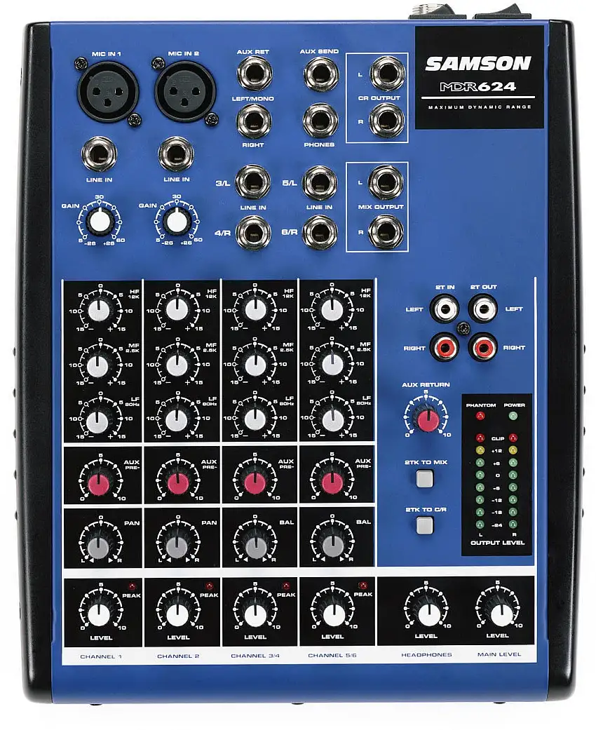 Samson MDR624 Mixningsbord