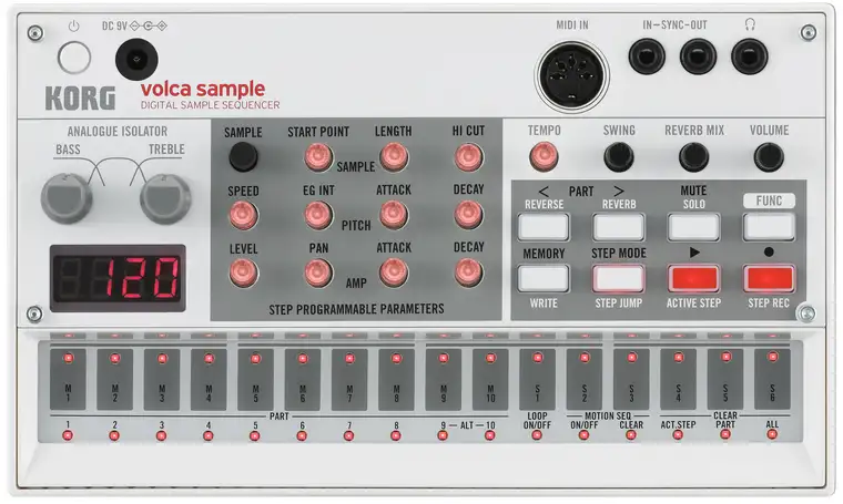 Korg Volca Sample Provtagare