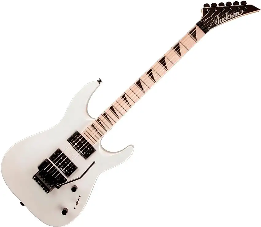 Jackson JS32 DKA-M Dinky Snow White Elektrisk gitarr