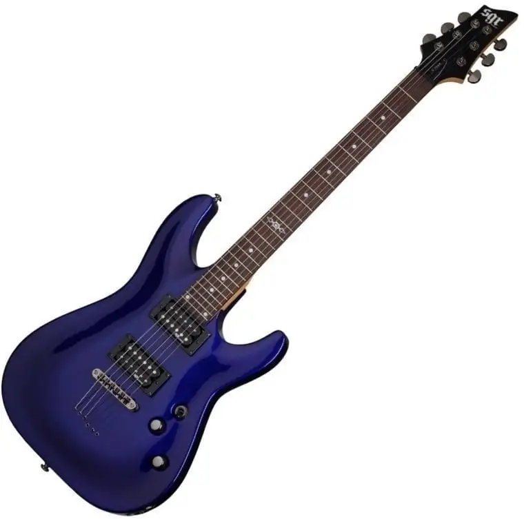 Schecter SGR C-1 Electric Blue Elektrisk gitarr