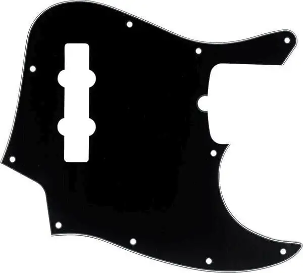 Fender 10 Hole Black Plektrumskydd för bas