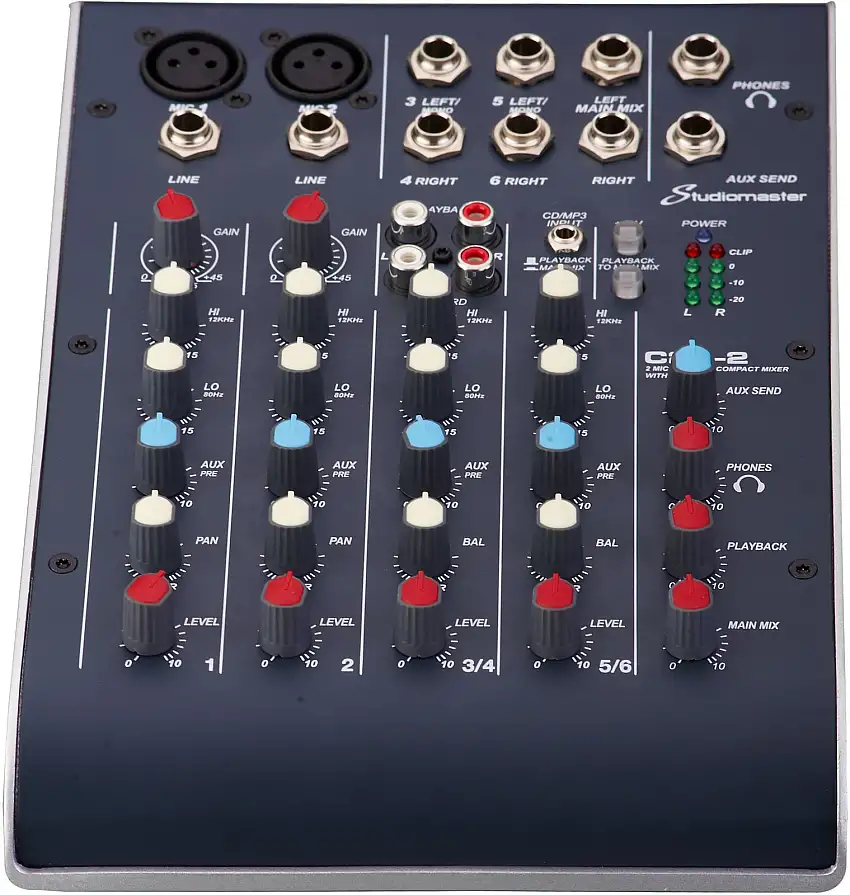 Studiomaster C2S-2 USB Mixningsbord