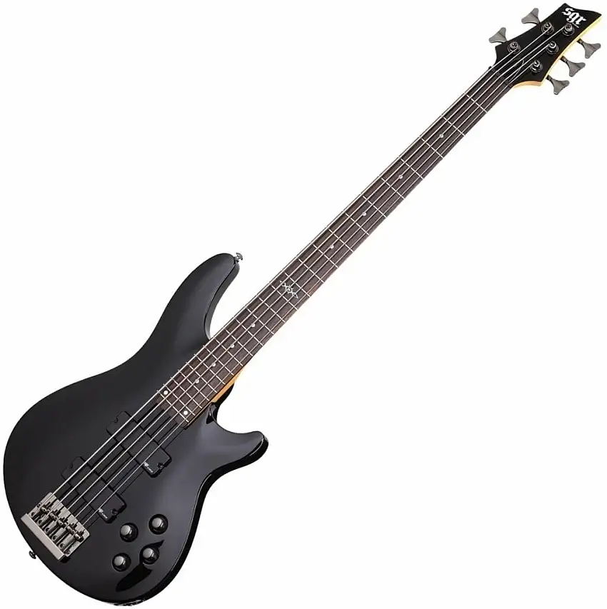 Schecter SGR C-5 Gloss Black 5-strängad basgitarr