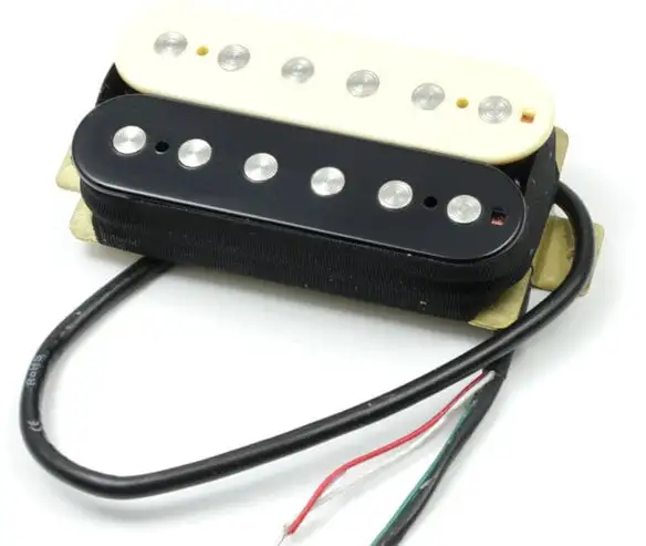 Partsland HBBC-N4 Black/Cream Humbucker Pickup