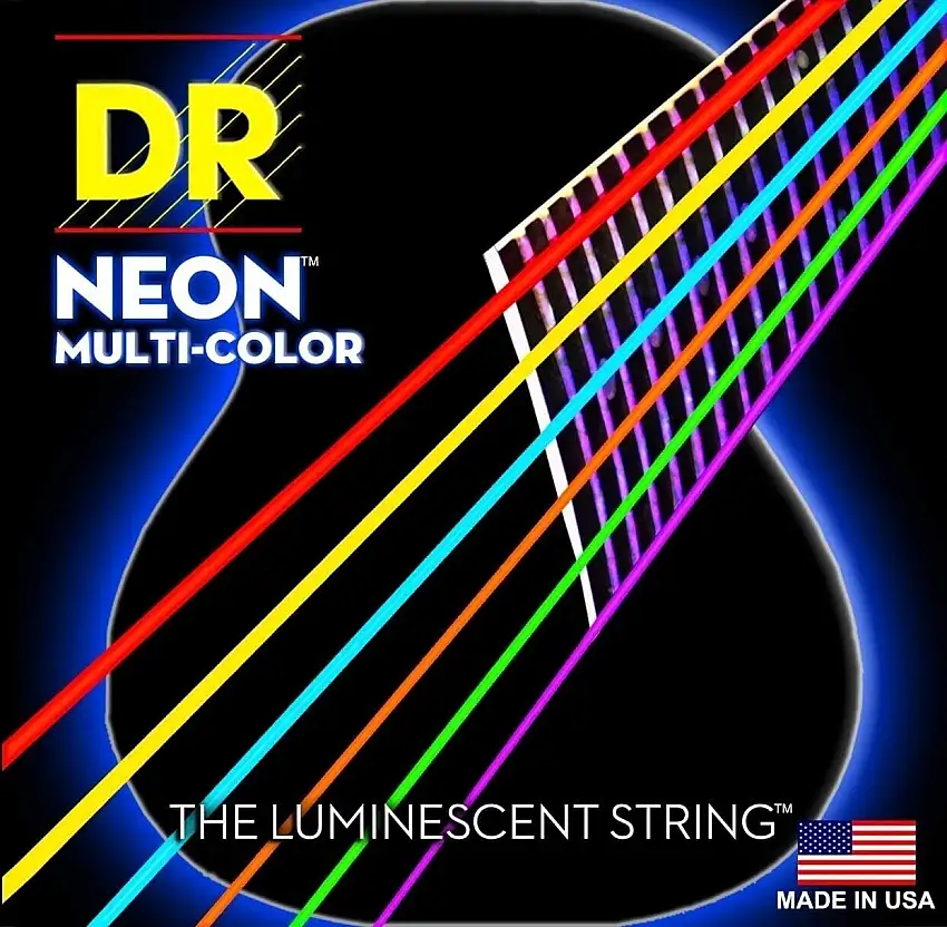 DR Strings MCA-12 Neon Gitarrsträngar