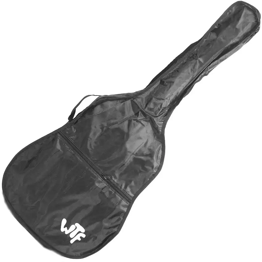 WTF DR00 Gigbag för akustisk gitarr Black