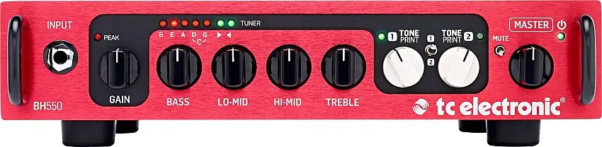 TC Electronic BH550 Solid State basförstärkarhuvuden