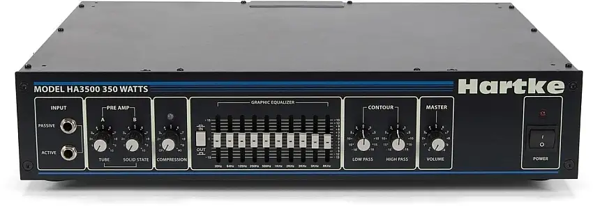 Hartke HA 3500 Solid State basförstärkarhuvuden