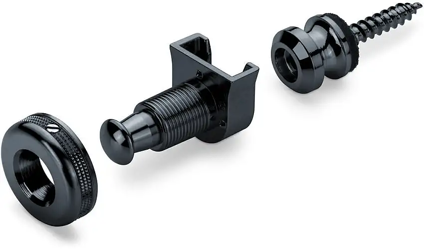 Schaller 14010401 M Black Strap Lock