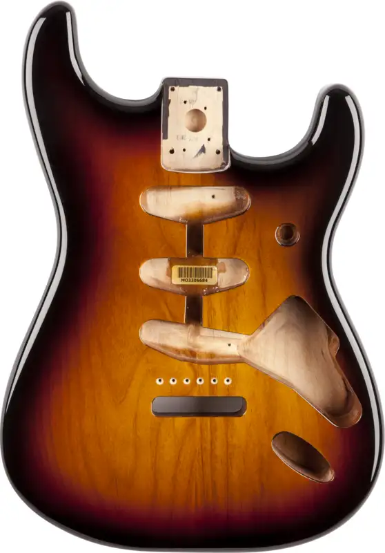Fender Stratocaster Solbränd Gitarrkropp