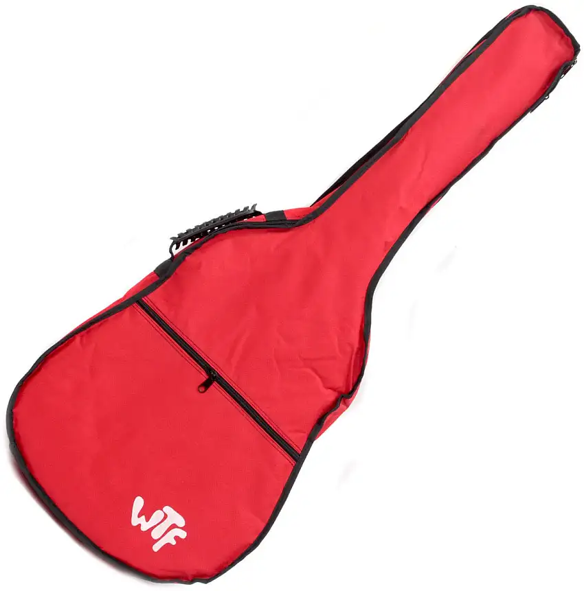 WTF DR05 Gigbag för akustisk gitarr Dark Red