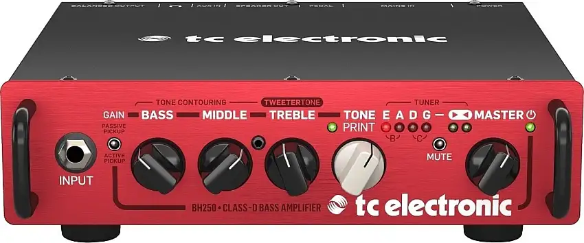 TC Electronic BH250 Solid State basförstärkarhuvuden