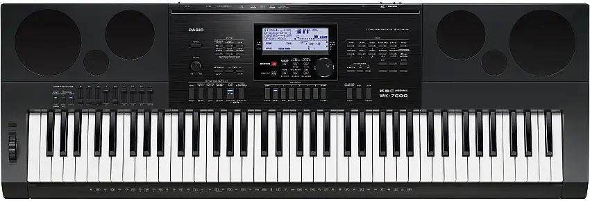 Casio WK 7600 Tangentbord med pekfunktion