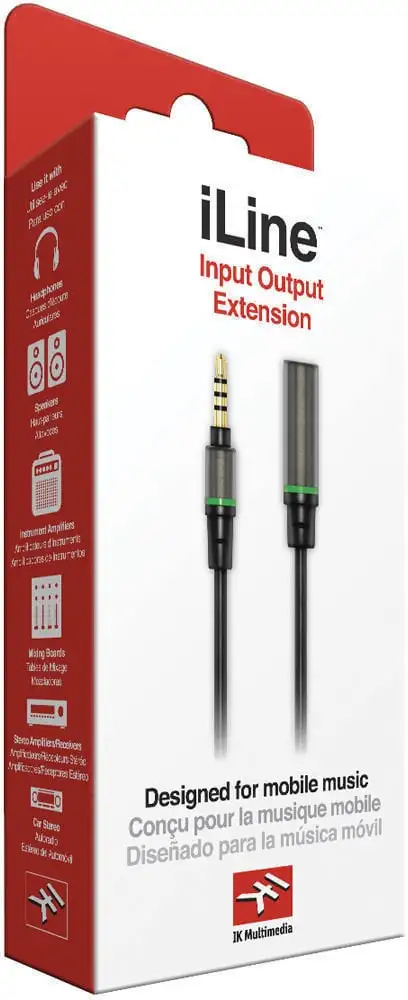 IK Multimedia iLine Input/Output 60 cm Ljudkabel