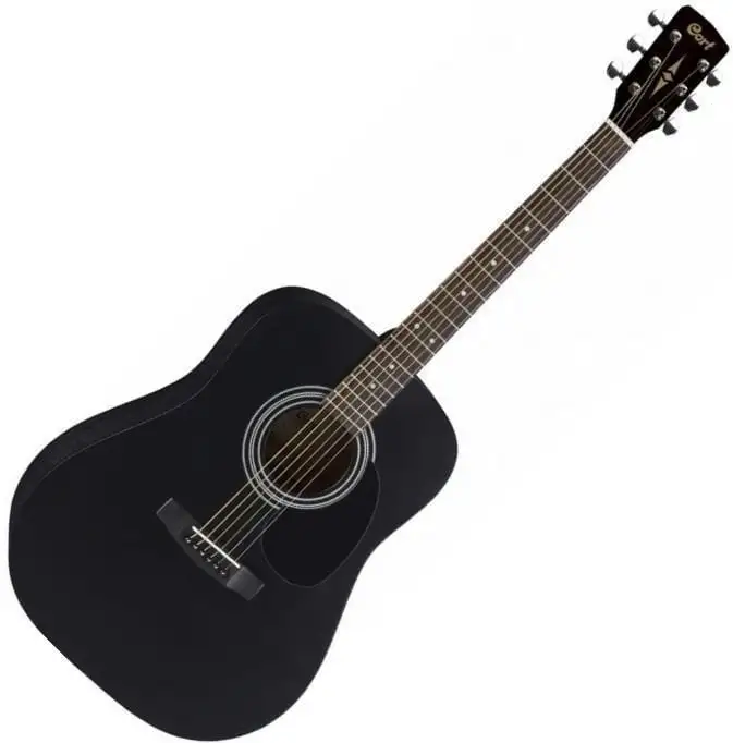 Cort AD810 Black Satin Dreadnought-gitarr