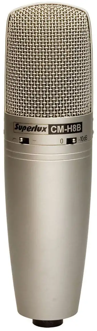 Superlux CMH8B Kondensatormikrofoner för studio