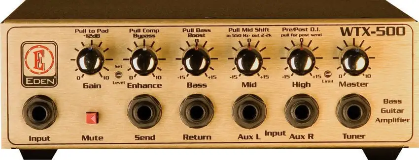 Eden WTX500 Solid State basförstärkarhuvuden