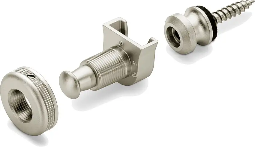 Schaller 14010701 M Satin Pearl Strap Lock