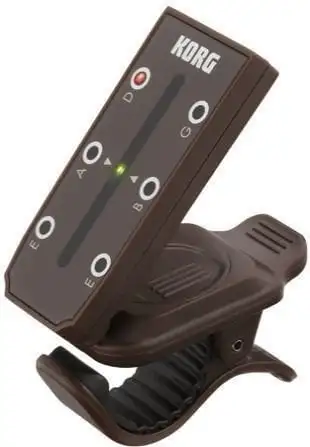 Korg HEADTUNE Acoustic Guitar Clip stämskruvar