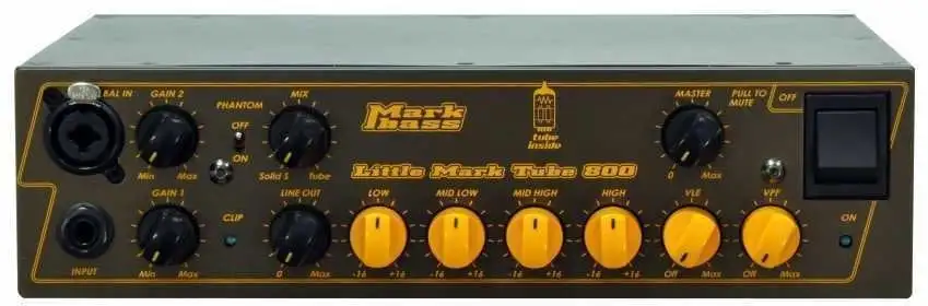Markbass Little Mark Tube 800 Hybridbasförstärkare