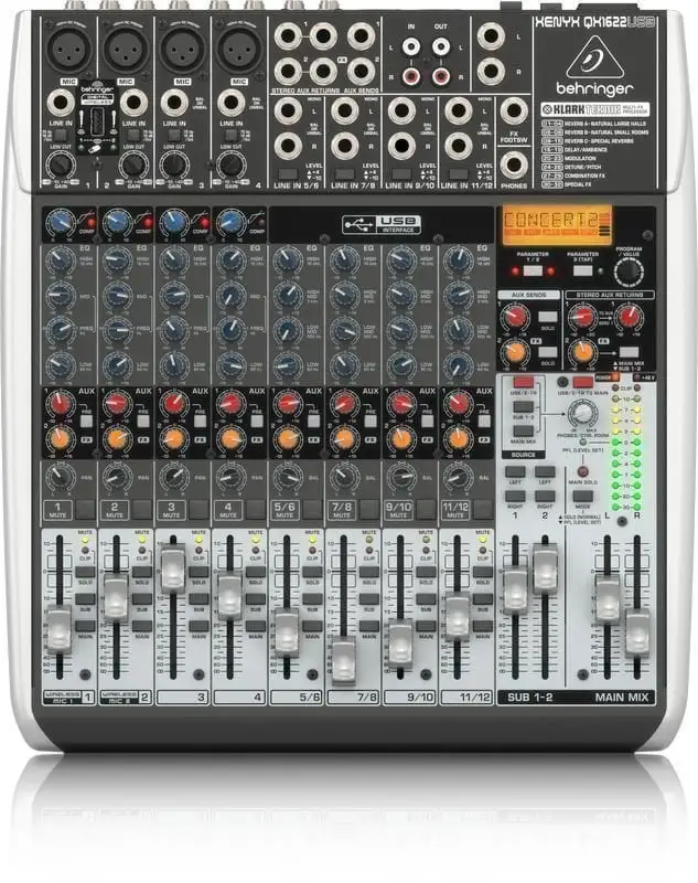 Behringer XENYX QX 1622 USB Mixningsbord