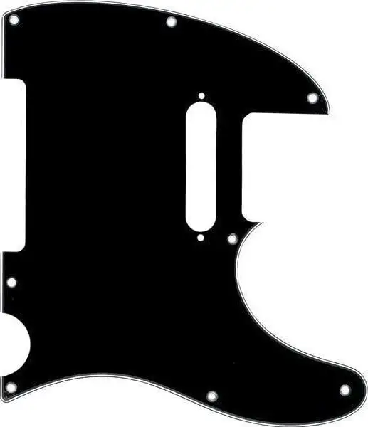 Fender 3-Ply 8-Hole Mount Telecaster Black Pickguard