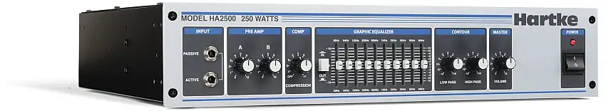 Hartke HA 2500 Solid State basförstärkarhuvuden