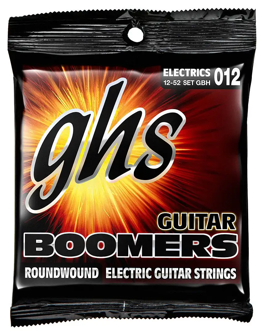 GHS Boomers Roundwound 12-52 E-gitarrsträngar