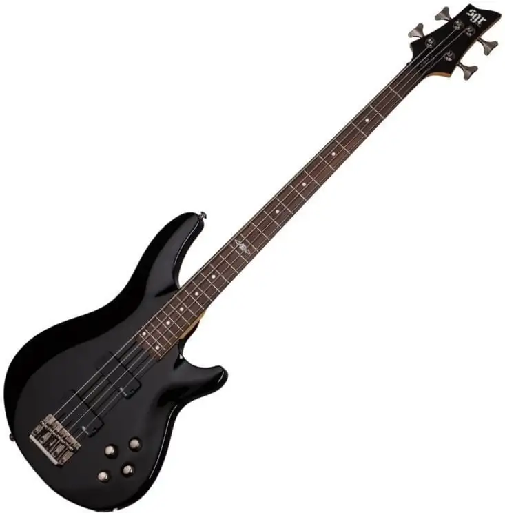 Schecter SGR C-4 Gloss Black 4-strängad basgitarr
