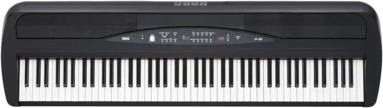 Korg SP-280 BK Digitalt scen piano Black