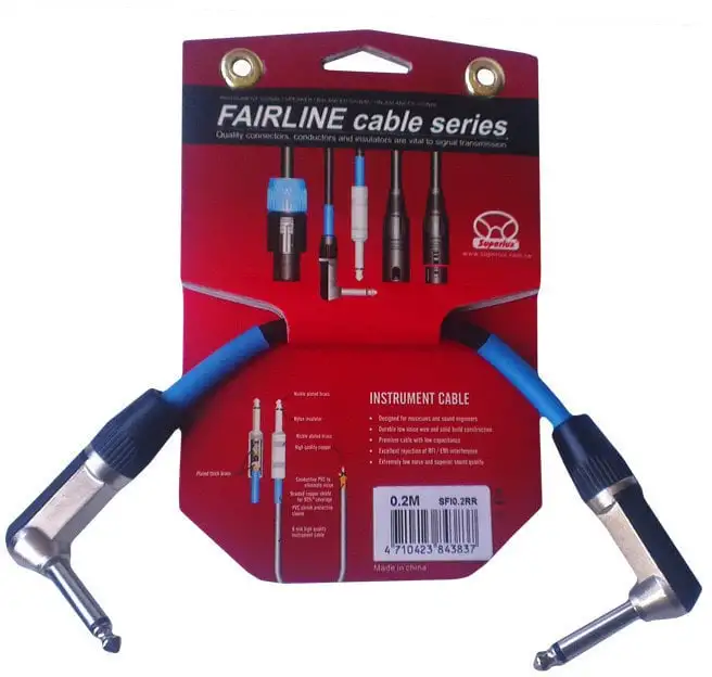 Superlux SFI0.3RR 30 cm Vinklad-vinklad Patchkabel